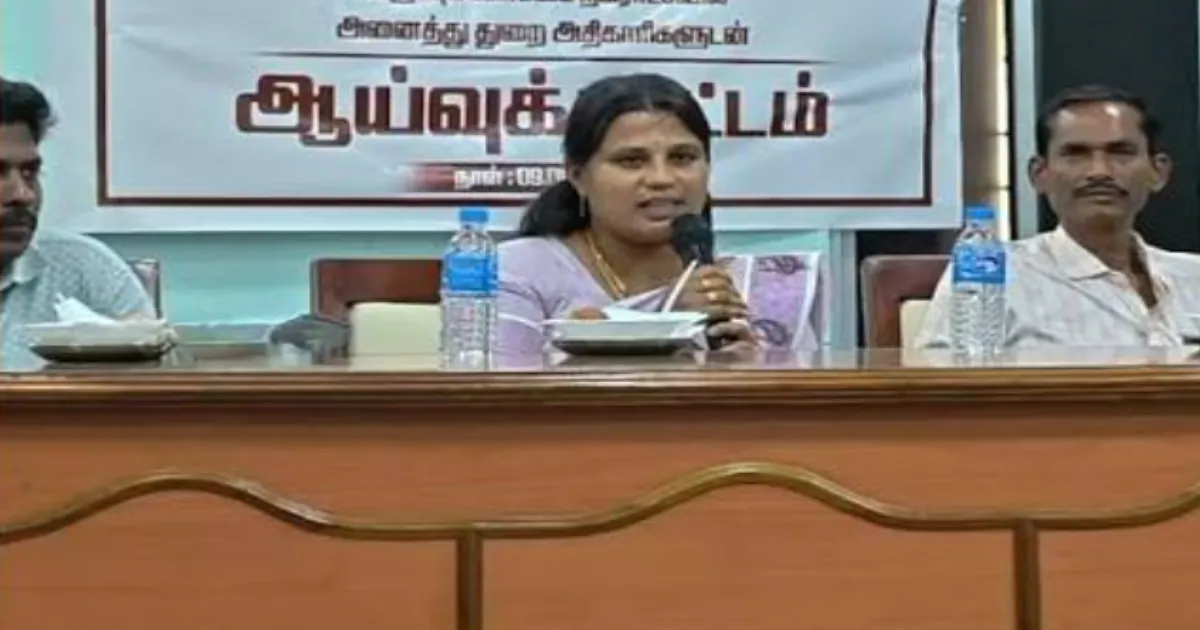“எக்காரணம் கொண்டும் இதை செய்யாதீங்க...” -  அதிகாரிகளுக்கு வார்னிங் கொடுத்த அமைச்சர் ஜெகதீஷ்வரி...!
