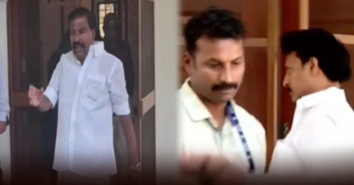 விடிந்ததுமே இப்படியா?... கே.என்.நேரு வீட்டிற்கு ஓடோடி சென்ற அன்பில் மகேஷ்... திருச்சியில் குவியும் திமுகவினர்...! 