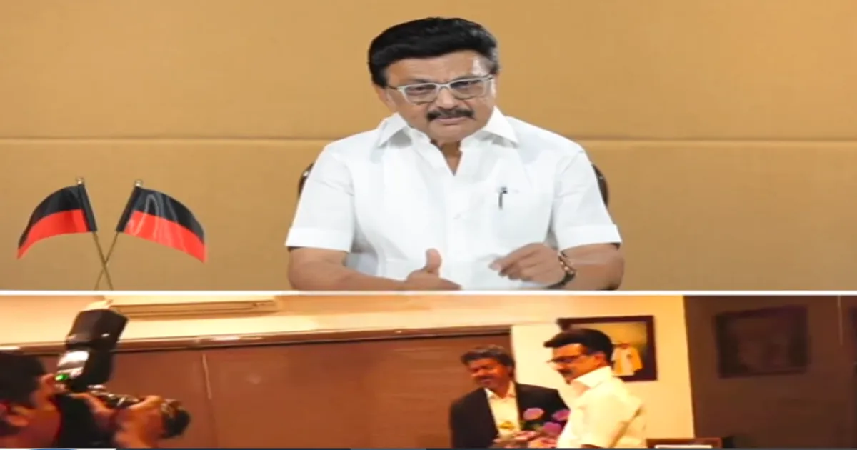 ஸ்டாலினிடம் வீடு தேடிப்போய் ‘சாரி’ கேட்ட விஜய்... விடிந்ததுமே வீடியோ வெளியிட்டு தரமான பதிலடி...!
