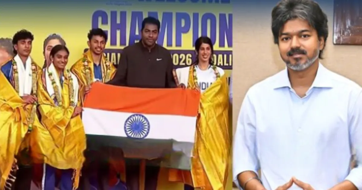 விருந்தளிக்கும் விஜய்... பதக்கம் வென்ற தங்கங்களுக்கு அமைச்சர் ஆதவ் அர்ஜுனா கொடுத்த சர்ப்ரைஸ்...!