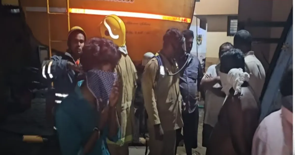 திடீர் மூச்சுத்திணறலால் மக்கள் அவதி... வீடுகளை விட்டு அவசர அவசரமாக வெளியேற்றம்!