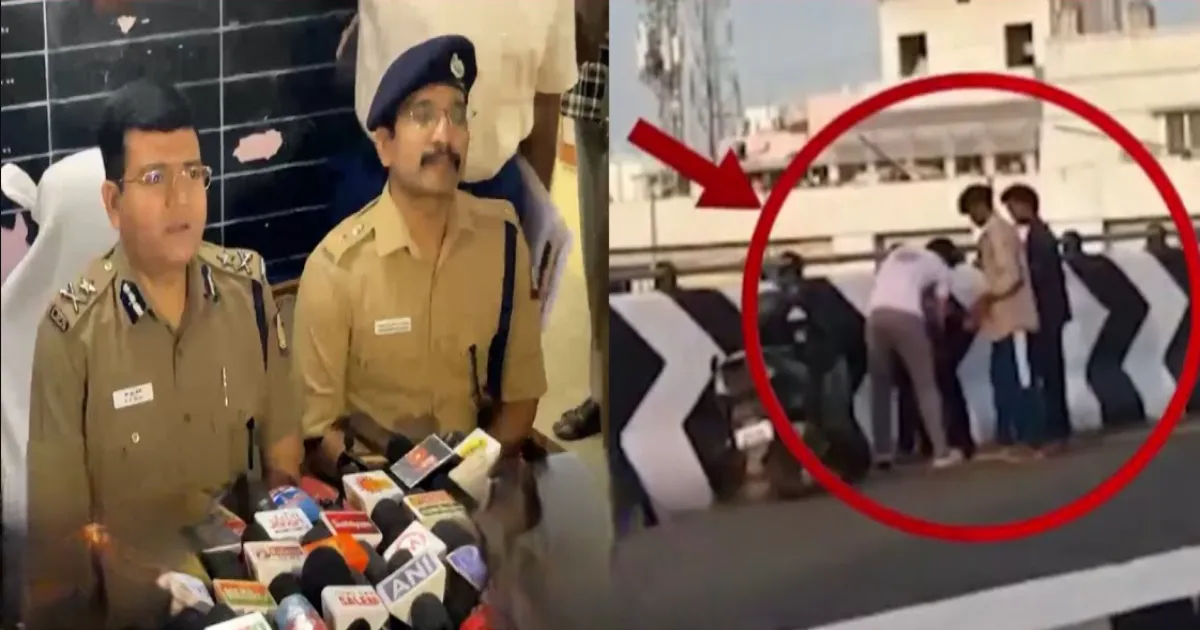 அதிரடி திருப்பம்... சேலம் ஈரடுக்கு மேம்பாலத்தில் நடந்தது என்ன?... உண்மையை விளக்கிய காவல் ஆணையர்...! 