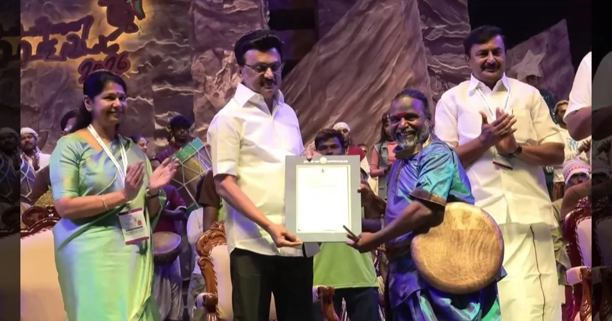 “வெற்றிச் சங்கமம்.. இது திராவிட சங்கமம்!” சென்னை சங்கமம் விழாவில் முதலமைச்சர் மு.க.ஸ்டாலின் முழக்கம்!