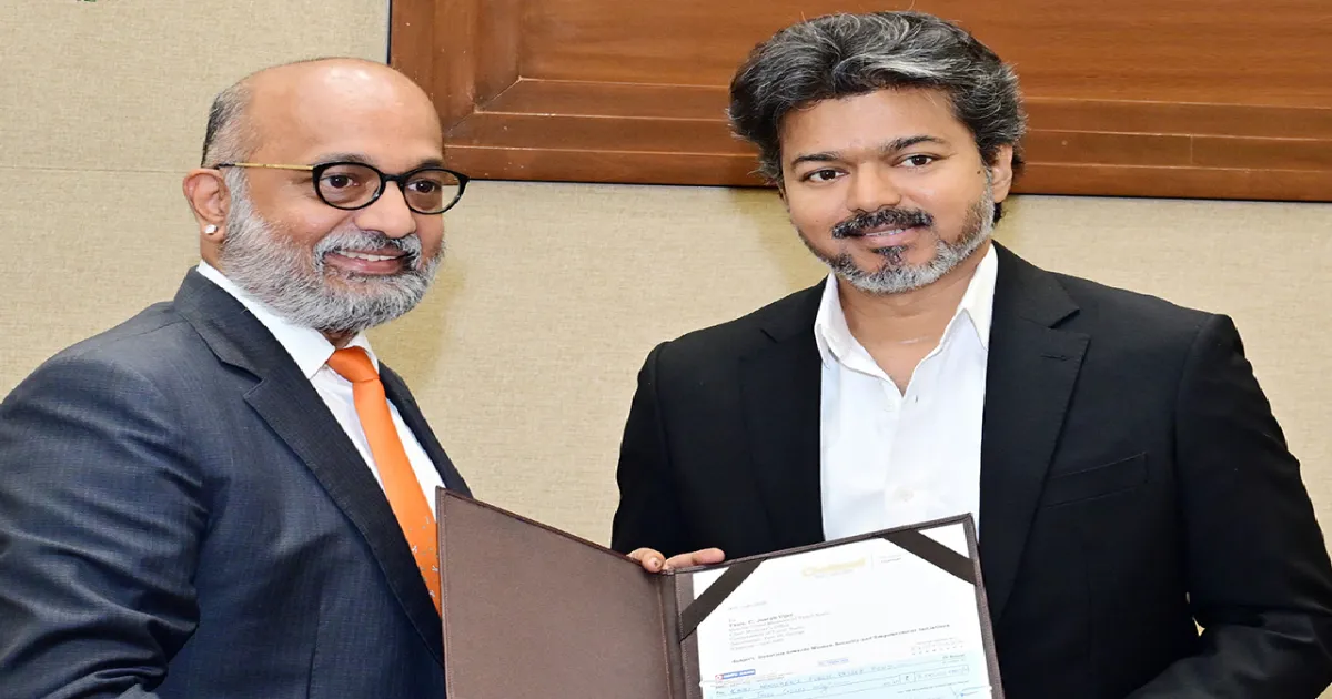 முதலமைச்சரின் பொது நிவாரண நிதிக்கு ₹3 கோடி! செட்டிநாடு குழும தலைவர் முத்தையா  நன்கொடை!