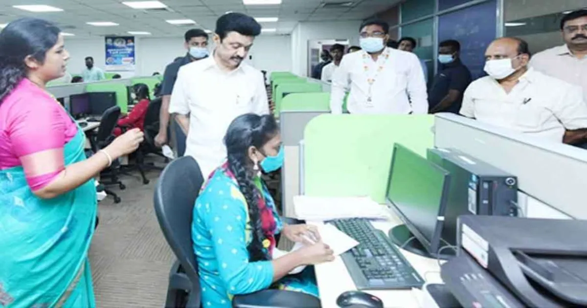 தமிழ்நாட்டிலேயே முதல் முறை...!! மதுரையில் கணினி மேம்பாட்டு மையம் திறப்பு... மு.க.ஸ்டாலின் அதிரடி...!