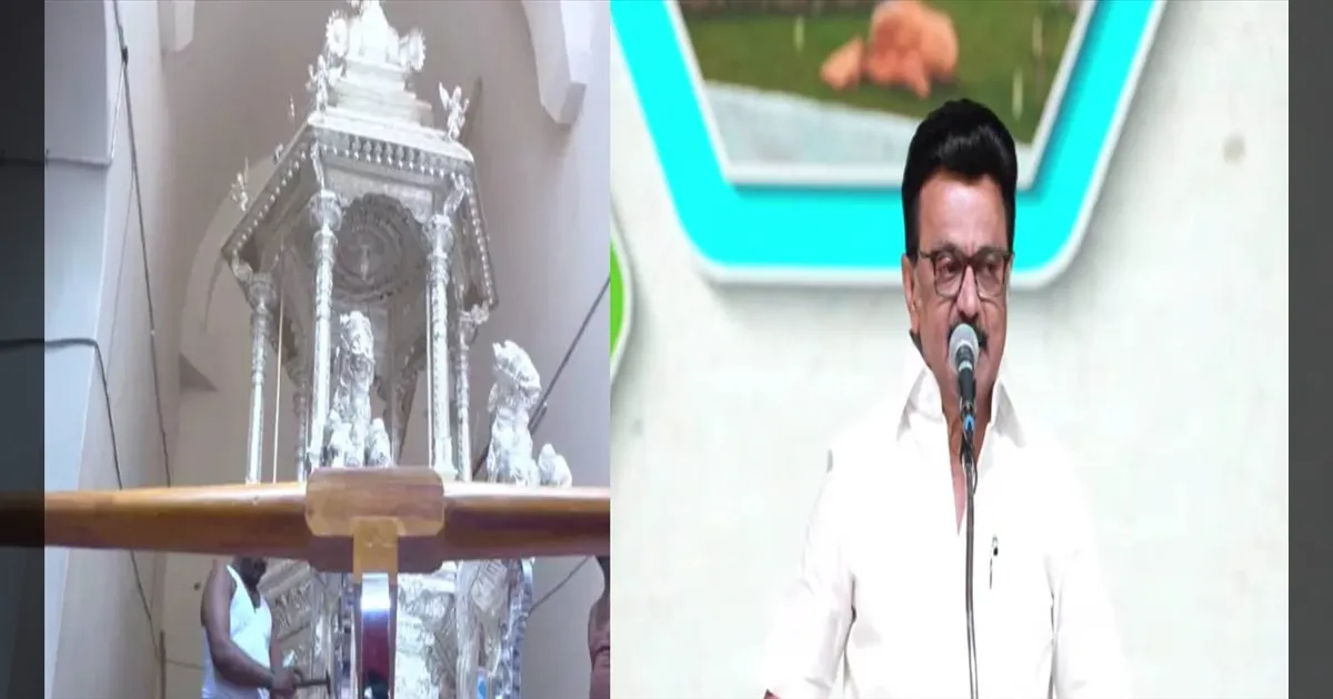 நெல்லையப்பர் கோயில் வெள்ளித்தேர் மீண்டும் பவனி வரும் - முதலமைச்சர் ஸ்டாலின் அறிவிப்பு!