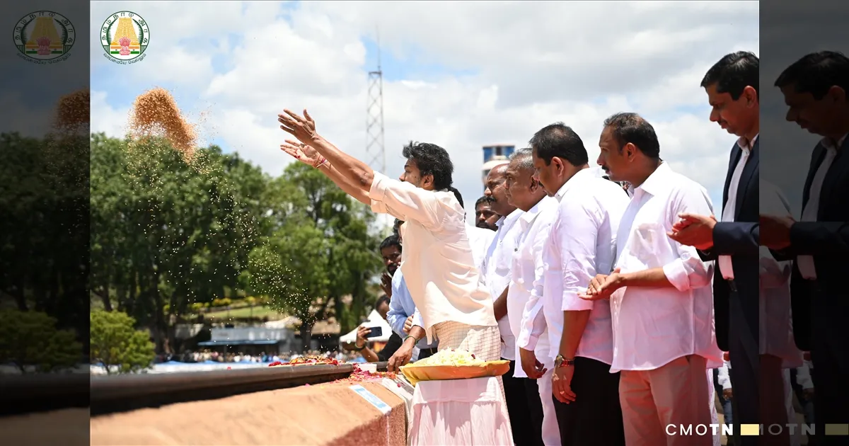 காவிரி நீரைச் சிக்கனமாகப் பயன்படுத்துவோம்! கடைமடை வரை பகிர்ந்தளிப்போம்! முதல்வர் விஜய் வேண்டுகோள்!