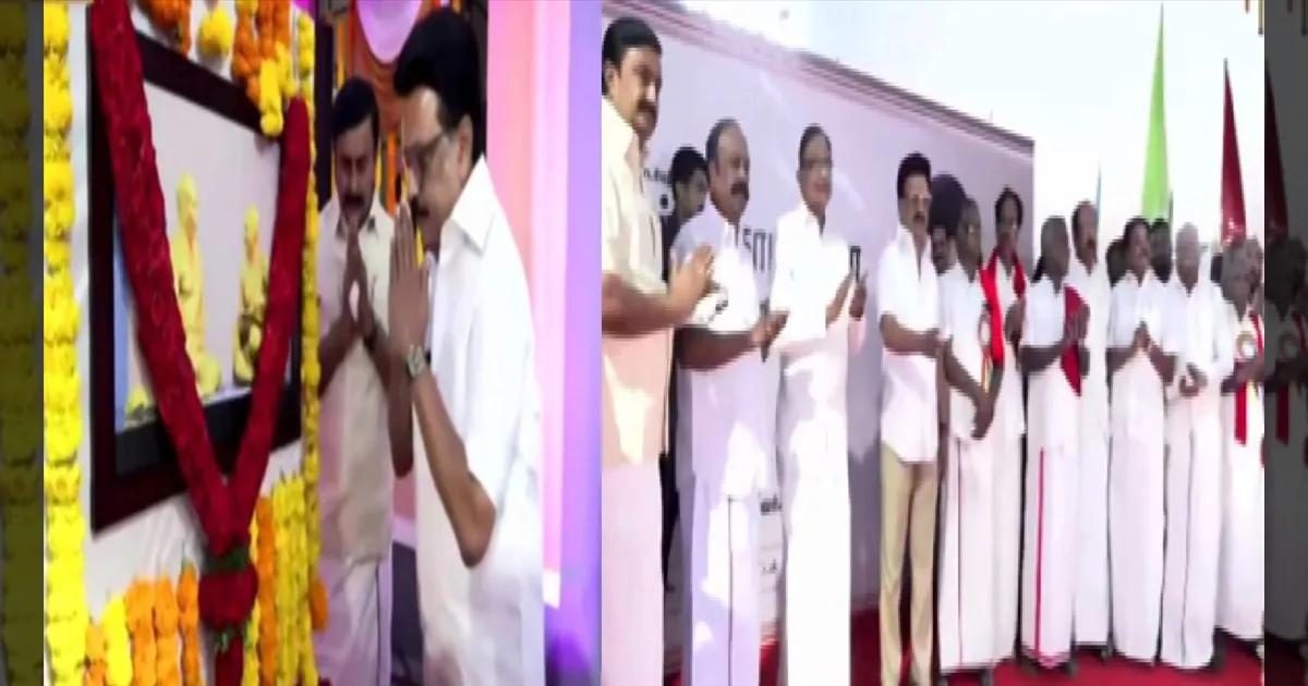 “இந்தியாவே உங்கள் சொத்து!”  சிராவயலில் காந்தி - ஜீவா சந்திப்பை வரலாற்றில் நிலைநிறுத்திய முதலமைச்சர்!