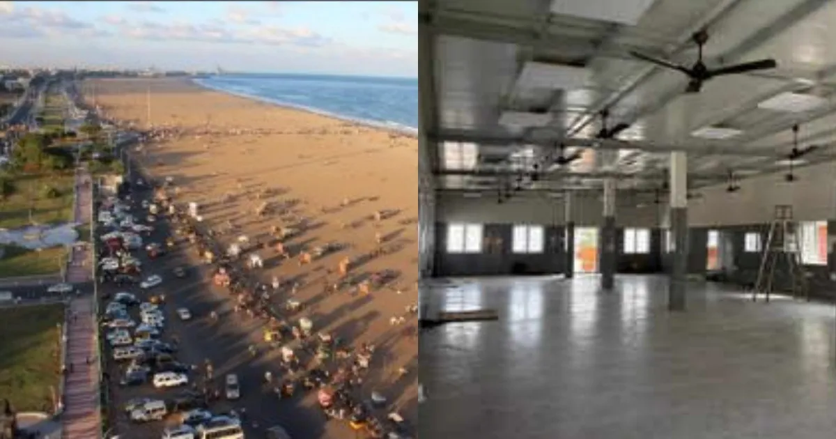 மெரினா கடற்கரையில் வீடற்றவர்கள் இரவு நேர தங்க காப்பகம்... சென்னை மாநகராட்சி வெளியிட்ட லேட்டஸ்ட் அப்டேட்...!