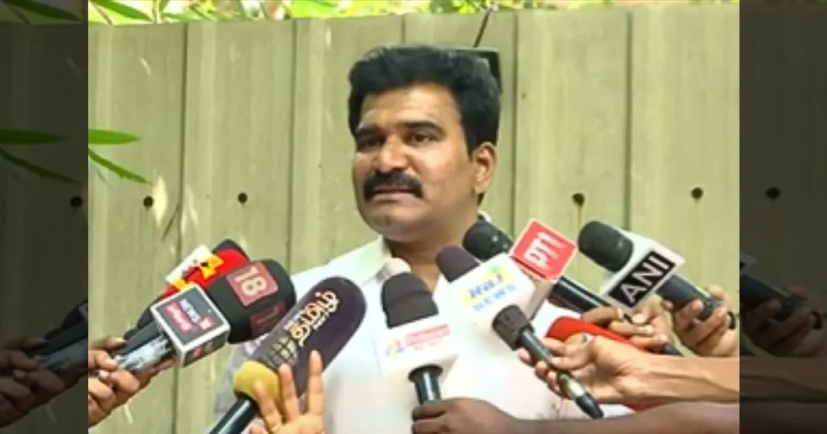 NDA கூட்டணி கட்சிகளை அழைக்கல..! CPI அலுவலகத்தில் தவெக நிர்வாகி நிர்மல் குமார் விளக்கம்..!!