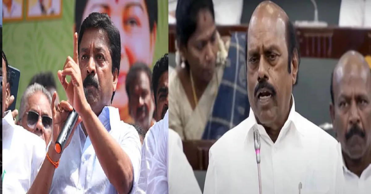 10.5% இடஒதுக்கீடு விவகாரம்! சட்டமன்றத்தில் எ.வ. வேலு Vs சி.வி. சண்முகம் அனல் பறக்கும் வார்த்தை போர்!