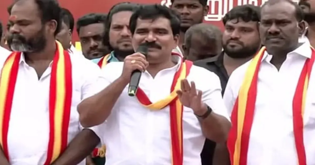 “வளங்களை வாரிச்சுருட்டும் பட்ஜெட்... திமுகவின் குடும்ப பட்ஜெட்...” - தவெக நிர்மல் குமார் காட்டம்...!