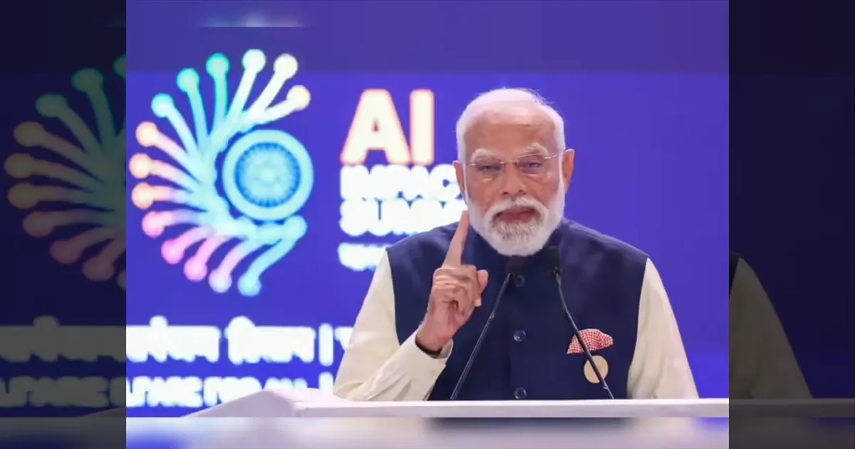 ஏஐ செயலியை உருவாக்குங்கள்!! இளைஞர்களுக்கு பிரதமர் மோடி அழைப்பு!! டெல்லி ஏஐ மாநாட்டில் சுவாரஸ்யம்!