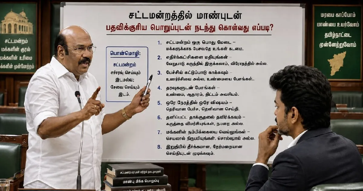 ‘ரீல்ஸை’ விட்டுட்டு ‘ரியாலிட்டிக்கு’ வாங்க என முதல்வர் விஜயை சாடிய ஜெயக்குமார்!