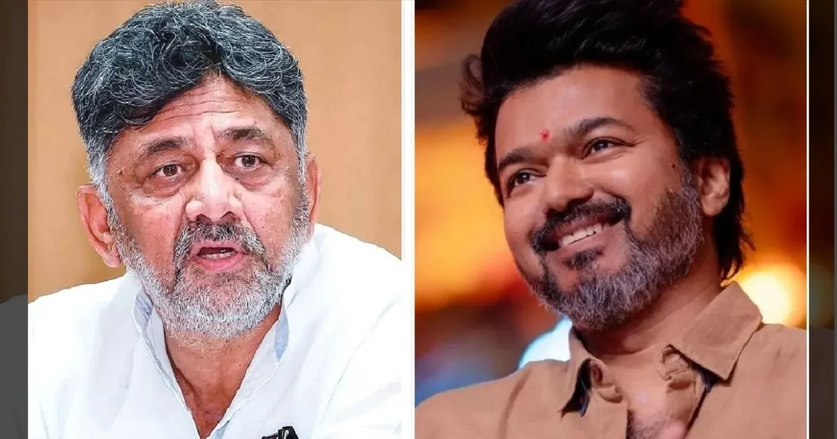 கர்நாடக புதிய முதல்வர் டி.கே.சிவகுமாருக்கு தமிழக முதலமைச்சர் விஜய் மனமார்ந்த வாழ்த்து!