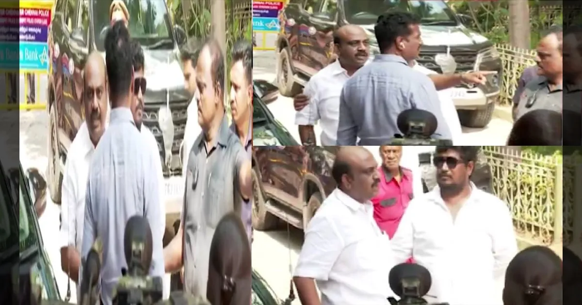 அறிவாலய வாசலில்  'சாதி அரசியல்'! பூச்சி முருகன் மீது முன்னாள் எம்.எல்.ஏ ஆடலரசன் புகார்!