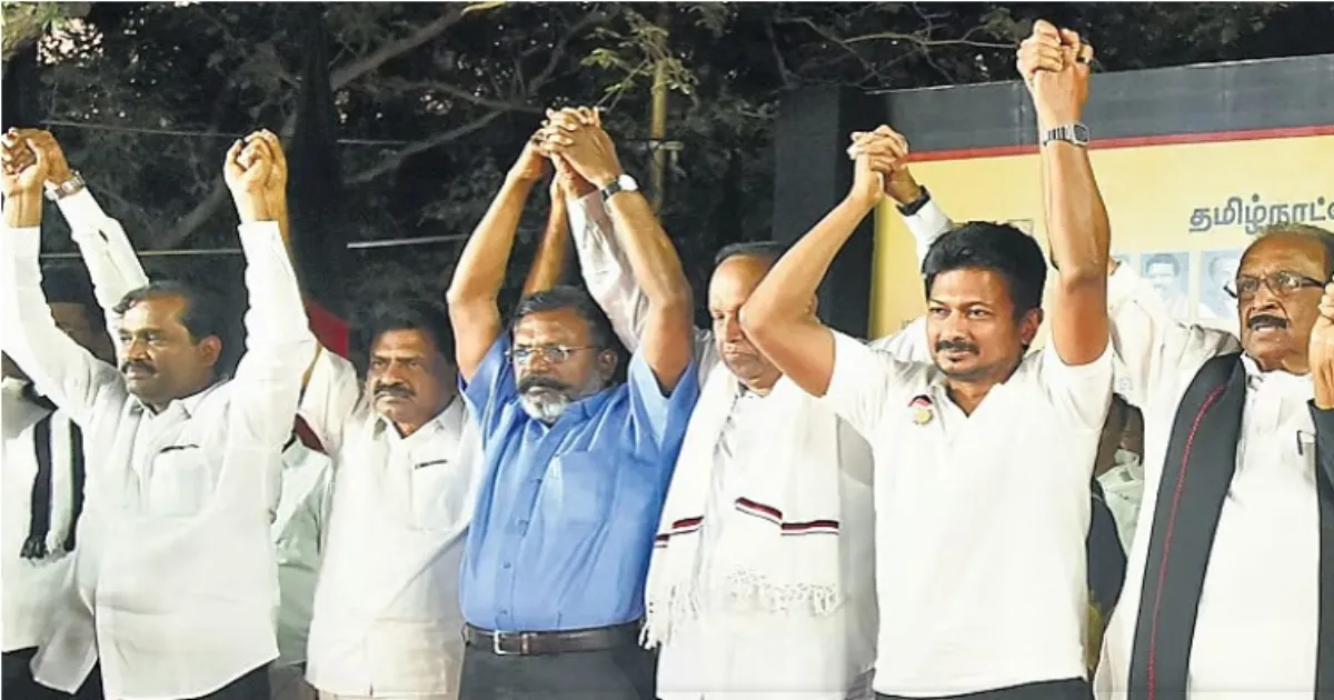 திணறும் திருமா..! வயிற்றெரிச்சலில் வைகோ... கூட்டணி கட்சிகளுக்கு திமுக செக்..!