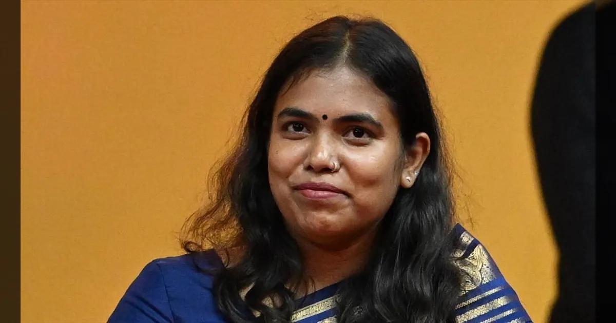 ஊனமுற்றவர்கள்..? இதுதான் நீங்க சொன்ன மாற்றமா.? தவெக அமைச்சர் கீர்த்தனாவுக்கு திமுக கண்டனம்..!