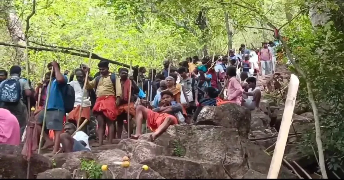 வெள்ளியங்கிரி மலையேற்றம்... மூச்சுத் திணறி பக்தர் உயிரிழந்த சோகம்..!!