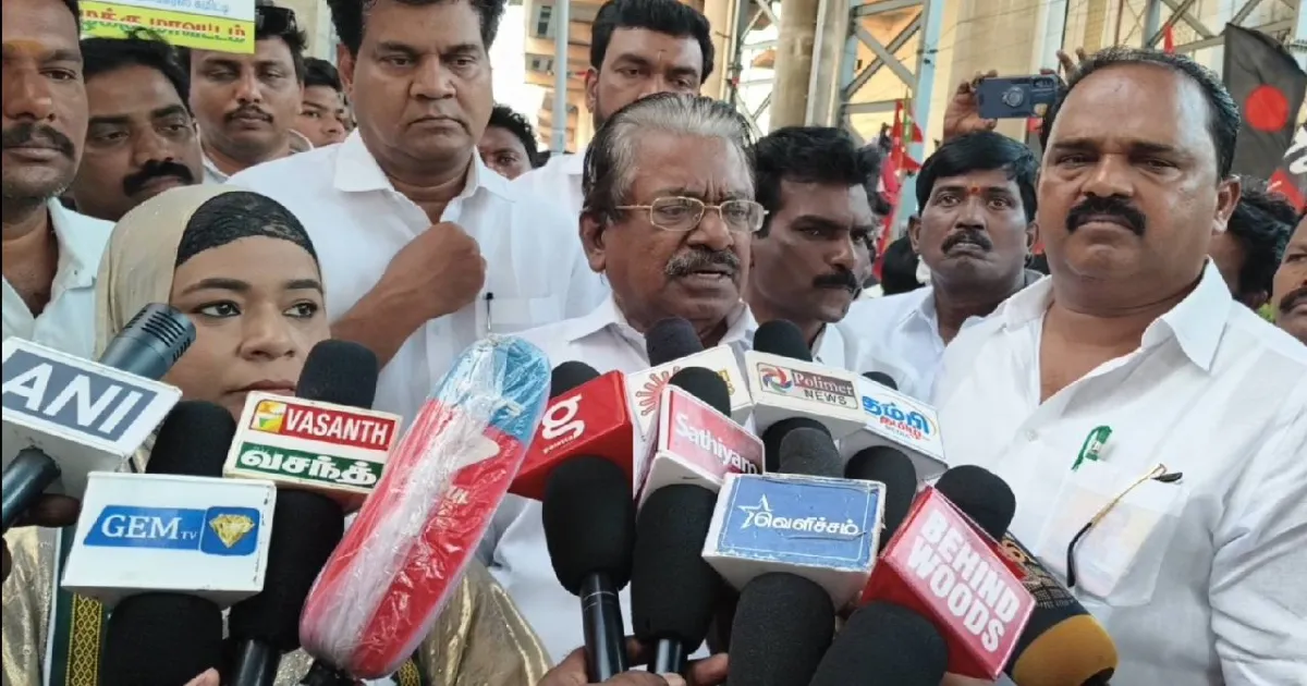 தவெகவை மக்கள் வரவேற்கவில்லை..!! இடைத்தேர்தலில் சதி நடந்துள்ளது! டி.கே.எஸ். இளங்கோவன்  பேட்டி!