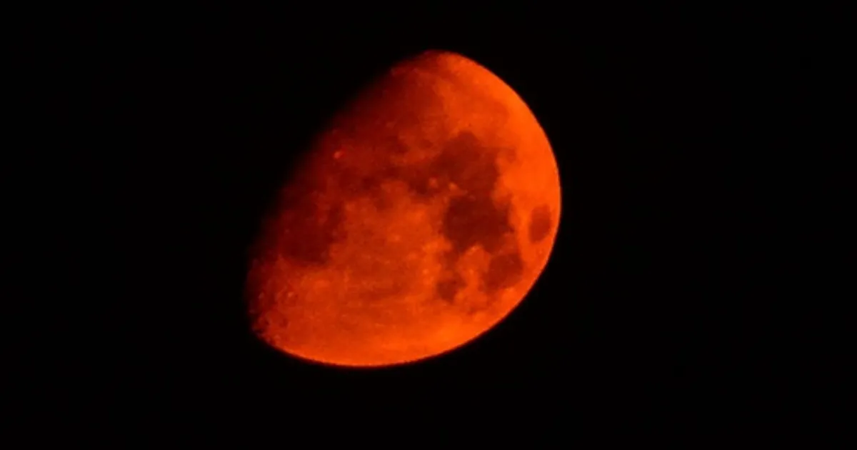 first lunar eclipse of this year is happening today, the day of Holi