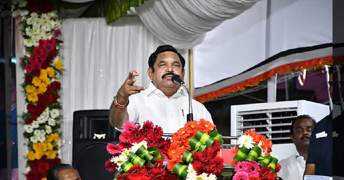 ஓ.பி.எஸ் ஒரு துரோகி, திமுகவின் பி டீம்! காஞ்சிபுரம் பரப்புரையில் எடப்பாடி பழனிசாமி தாக்கு!