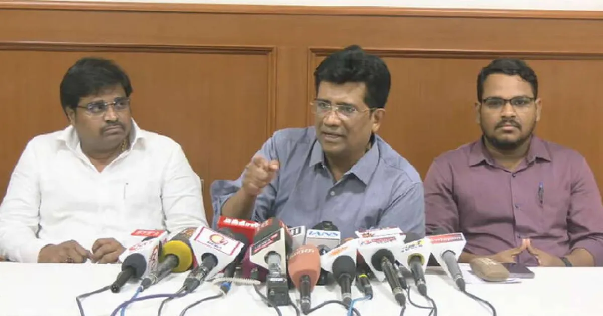 ₹25 லட்சம் காப்பீட்டுக்கு ₹4,000 கோடி நிதி ஒதுக்கீடு எங்கே? தவெக அரசை நோக்கி திமுக கேள்வி!