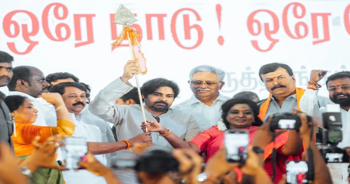  Bjp state president Nainar Nagendran says that pawan Kalyan is a new MGR