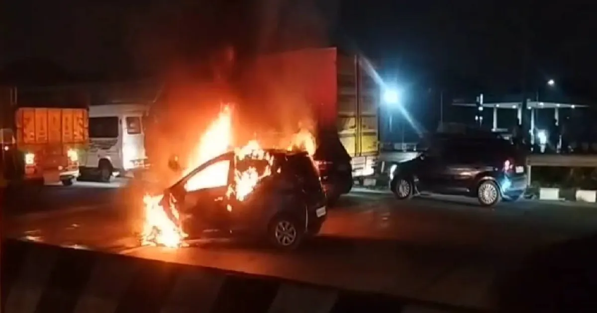 நொடி பொழுதில் உயிர் தப்பிய பயணிகள் - பூந்தமல்லி அருகே கடும் போக்குவரத்து நெரிசல்!