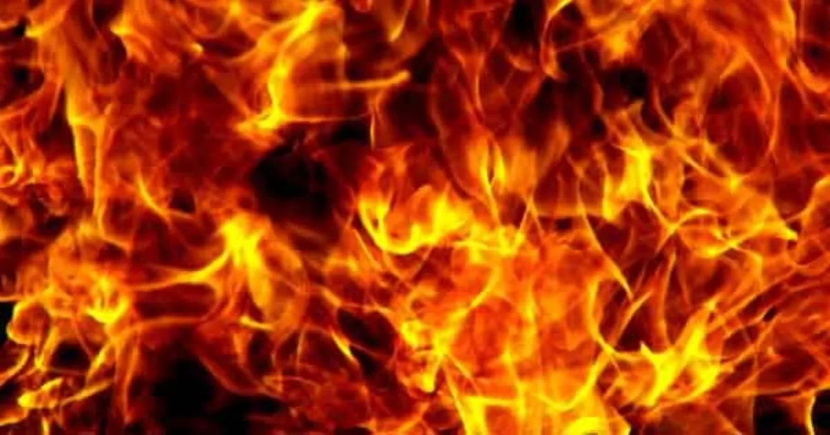 Wife sets husband on fire alive husband