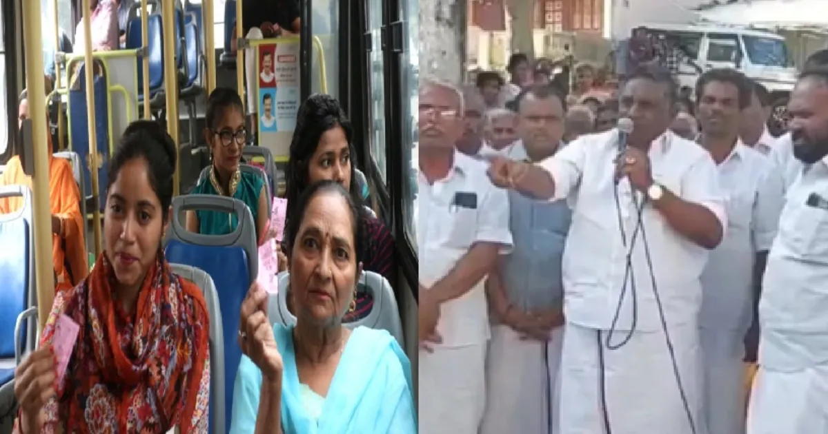 பெண்களுக்கான விடியல் பயணம்; ஓசில தான போகப்போறீங்க.. சர்ச்சையில் சிக்கிய திமுக எம்.எல்.ஏ!!