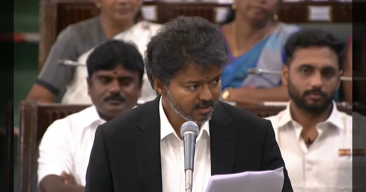 திமுக ஒரு தீய சக்தி.. 76% மக்களால் நிராகரிக்கப்பட்ட கட்சி! புள்ளிவிவரங்களுடன் விளாசிய முதல்வர் விஜய்!