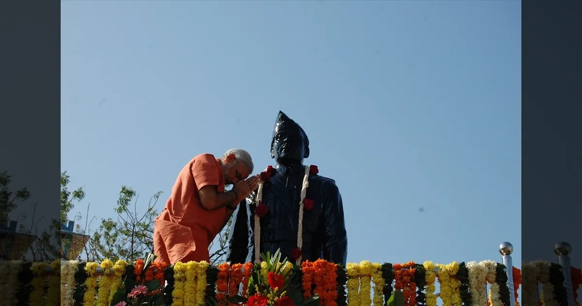 பராக்கிரம தினம் இன்று: நேதாஜிக்கு பிரதமர் மோடி உருக்கமான புகழஞ்சலி..!!