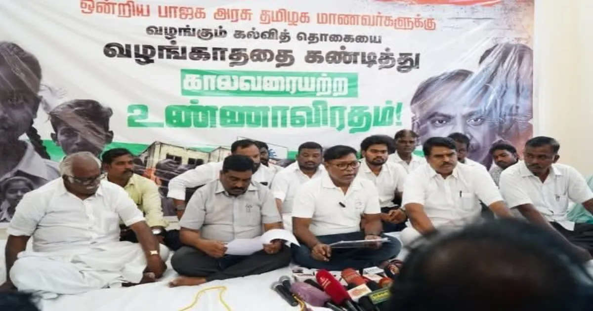 பாஜகவை ஒரு கை பார்ப்பேன்... கல்வி நிதி தராத மத்திய அரசை ஓங்கி அடிக்க ஆரம்பித்த திருவள்ளூர் எம்பி...!