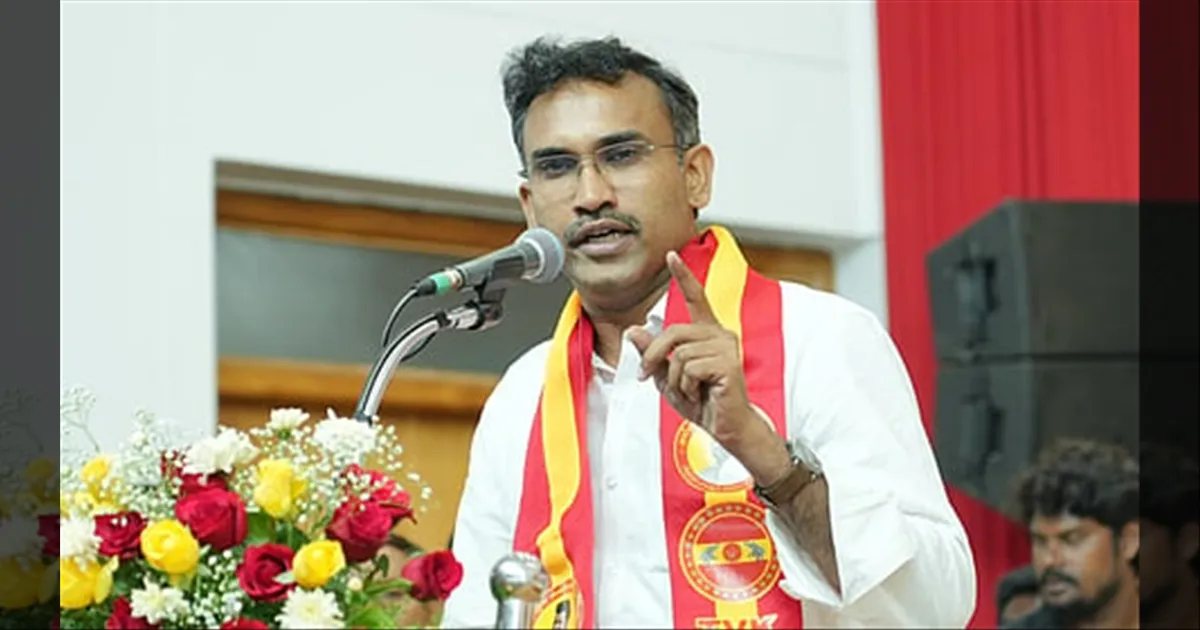 எத வச்சு ஊழல்னு சொல்லுறாரு? ஊழல் தடுப்பு சட்டம்னா என்ன தெரியுமா? EPS- ஐ வெளுத்து வாங்கிய அருண்ராஜ்..!