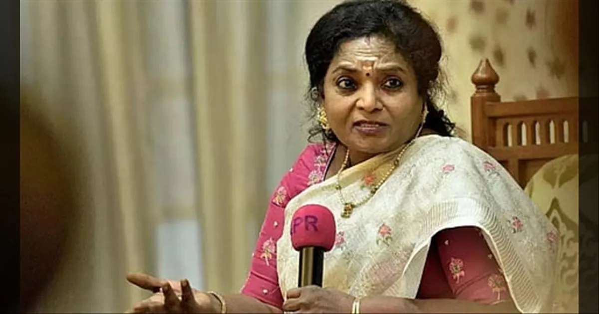 என்ன பேச்சு இதெல்லாம்..? அமைச்சர் நிர்மல் குமார் கருத்து..! போர்க்கொடி தூக்கிய தமிழிசை..!!