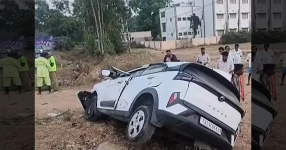 ஜனநாயக கடமையாற்ற தமிழகம் வந்த 3 பேர்!! ஓசூர் அருகே விபத்தில் பலி! 