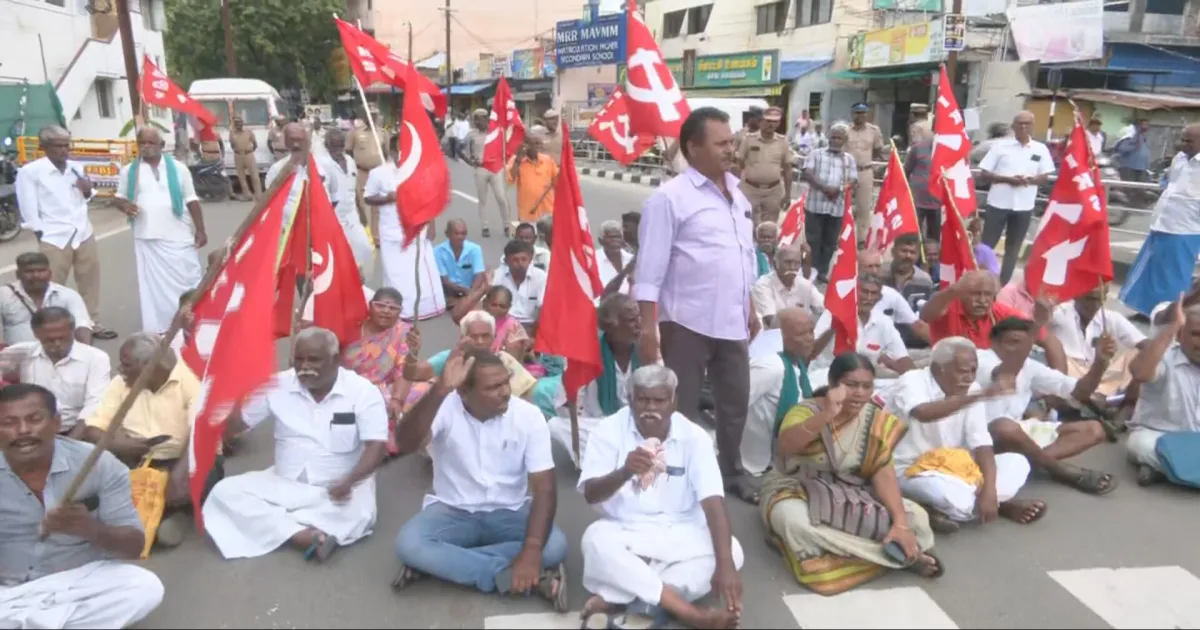 தமிழகமே பரபரப்பு...!! - கொந்தளிக்கும் டெல்டா... கொத்து, கொத்தாய் விவசாயிகள் கைது... என்ன காரணம்?