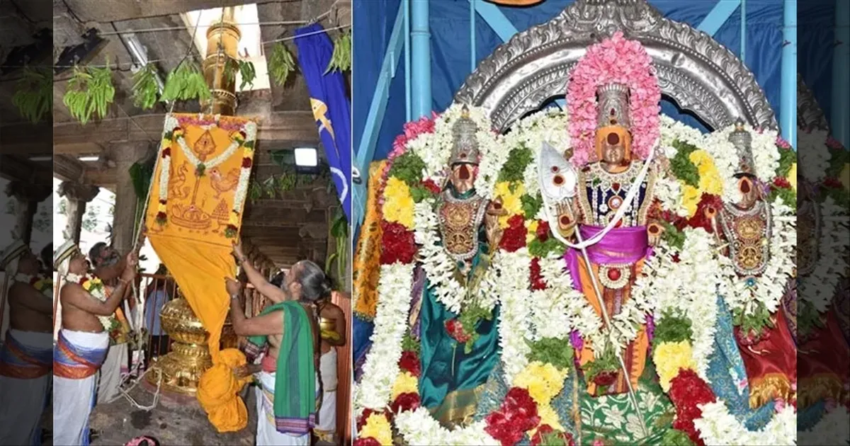 விண்ணை பிளந்த 'அரோகரா' கோஷம்.. பழனியில் வைகாசி விசாகத் திருவிழா கொடியேற்றத்துடன் தொடக்கம்..!