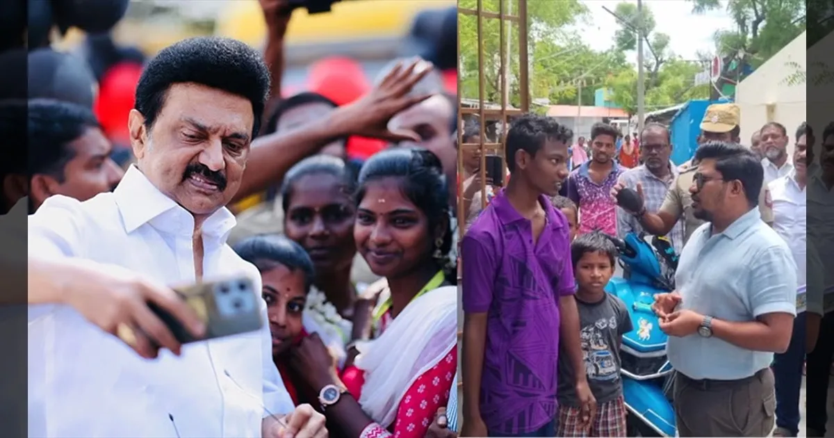 பள்ளி படிப்பை கைவிட்ட மாணவர்கள்.. நேரில் சென்ற கலெக்டர்.. மனதார பாராட்டிய CM ஸ்டாலின்!!