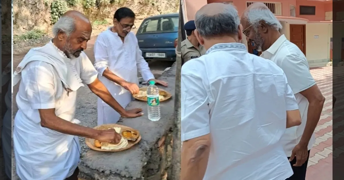 cinema-rajinikanth-eating-food-on-the-road-photos-go-vi