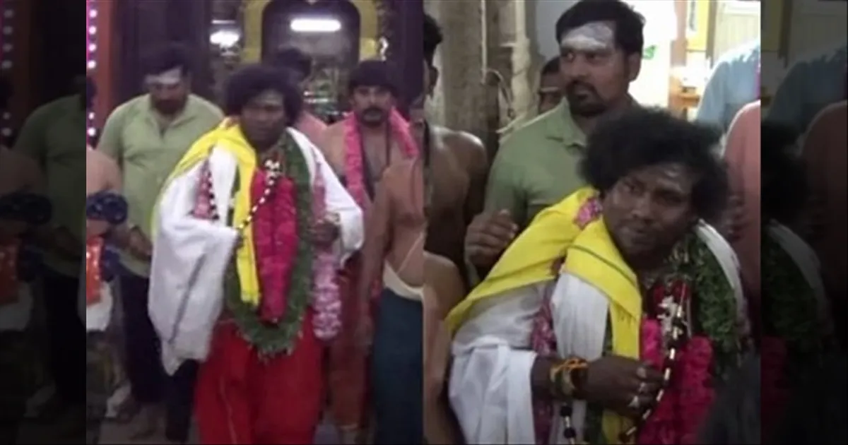 cinema-actor-yogi-babu-visits-tiruchendur-murugan-temple-tamilcinema