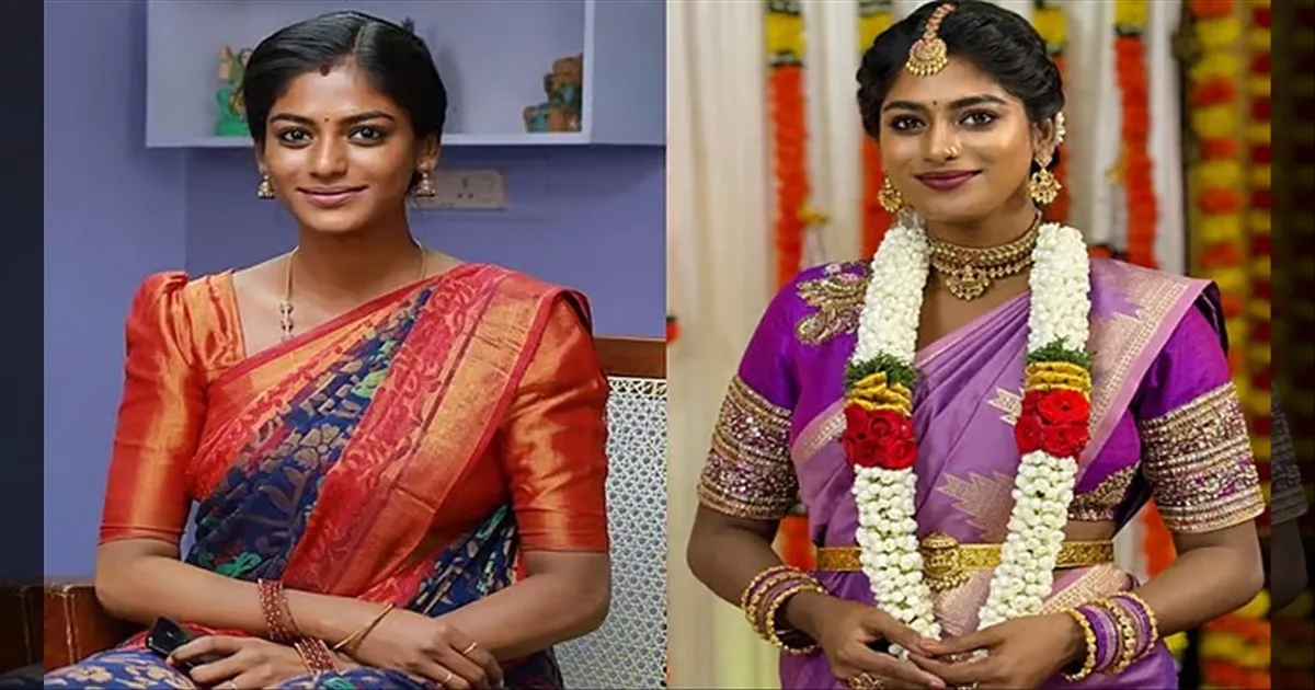 ‘பாரதி கண்ணம்மா’ நடிகை நினைவிருக்கா..!! திருமண வாழ்க்கையில் நுழையும் வினுஷா தேவி..! 