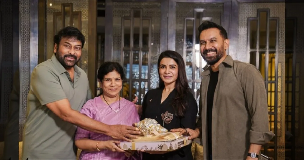 Dance-ல மட்டுமில்ல Fight-லயும் புலி தான்..!! இதுமாதிரியான படம் தான் இனி எங்களுக்கு வேணும் - சமந்தாவை பாராட்டிய சிரஞ்சீவி..!