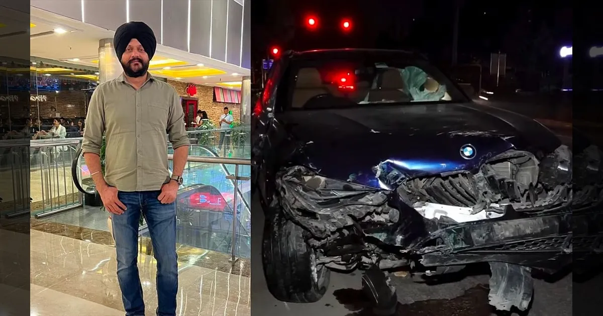 ஓவர் ஸ்பீடில் வந்த BMW கார்.. தூக்கி வீசப்பட்ட பைக்.. நிதியமைச்சக துணை செயலர் உயிரிழப்பு..!!