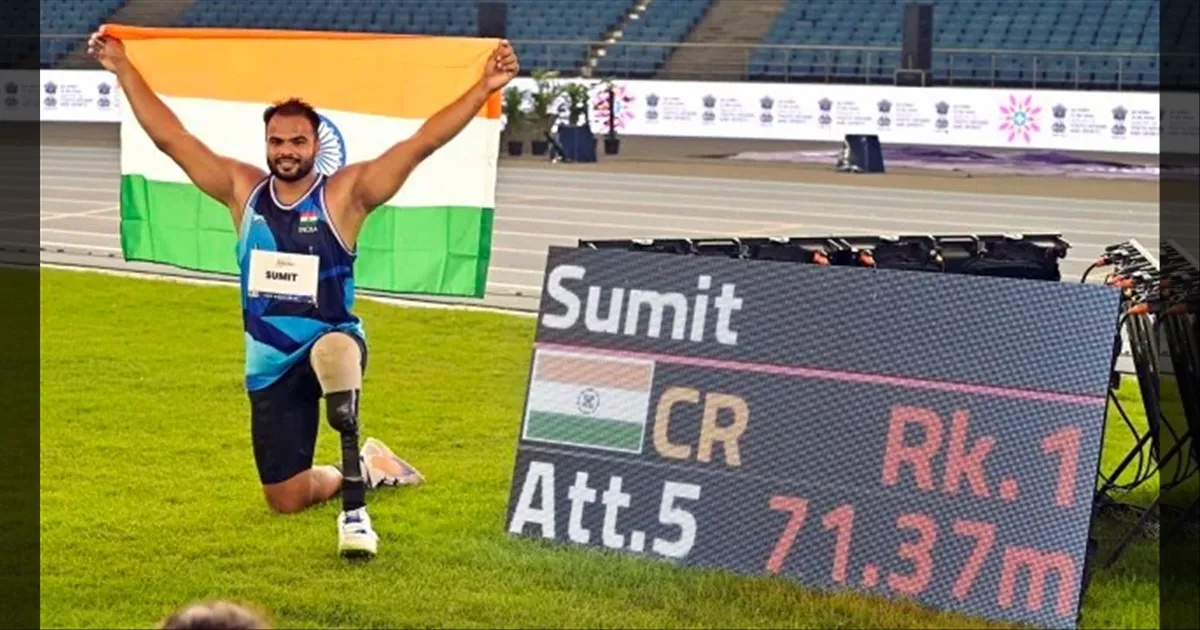 Sumit-Antil-Wins-Javelin-Gold-At-World-Para-Athletics-Championships