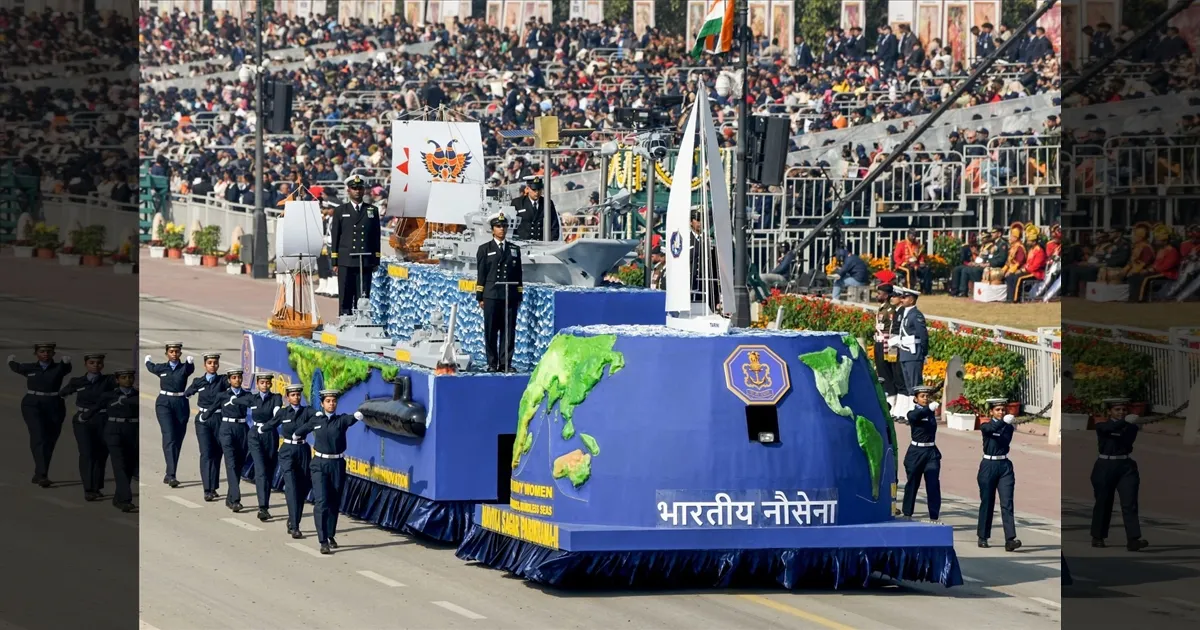 குடியரசு தின விழா 2026: சிறந்த அணிவகுப்பு குழுவாக இந்திய கடற்படை தேர்வு..!! 