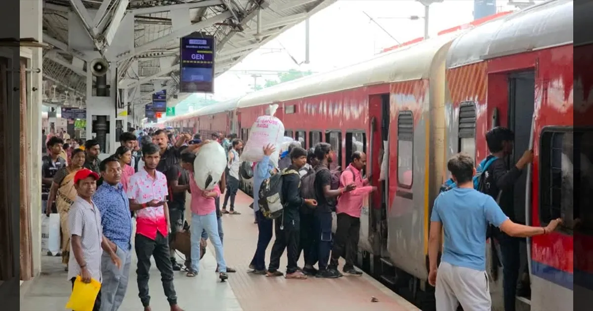 நெருங்கும் தீபாவளி..!! சொந்த ஊர்களுக்கு படையெடுக்கும் வடமாநிலத்தவர்கள்.. தெற்கு ரயில்வேயின் அதிரடி உத்தரவு என்ன..?