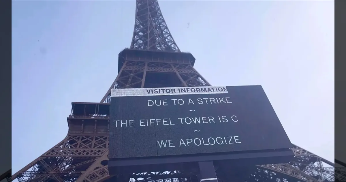 Eiffel-Tower-closed-amid-nationwide-strikes-across-France
