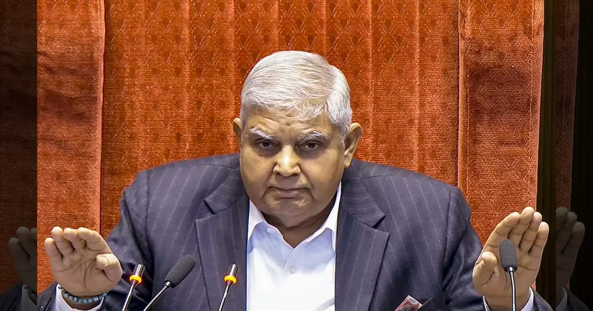 தனது பதவியை ராஜினாமா செய்தார் ஜெகதீப் தன்கர்.. என்ன காரணம்..??